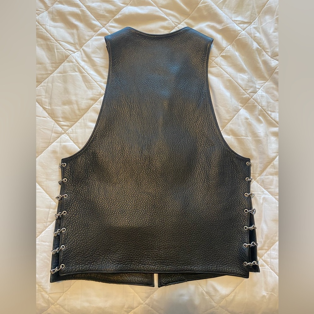 Top quality , genuine leather ‘Bar Vest’. Size M - Picture 8 of 12